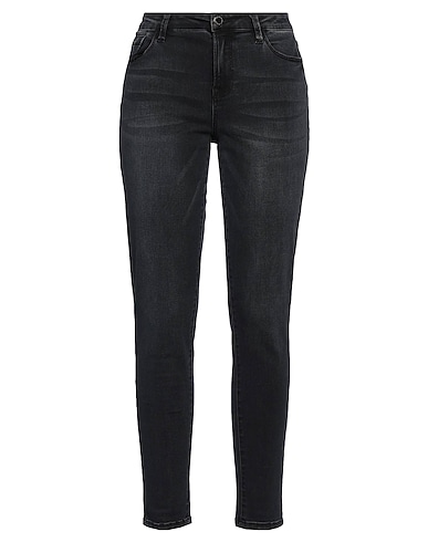 MORGAN DE TOI Denim trousers 52% Cotton, 30% Polyester, 16% Viscose, 2% Elastane