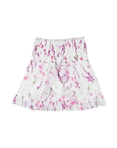 MISS BLUMARINE Skirt White 100% Cotton