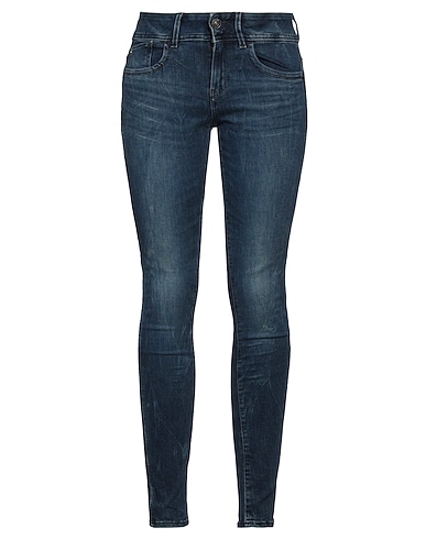 G-STAR RAW Denim trousers Blue 93% Cotton, 6% Polyester, 1% Elastane