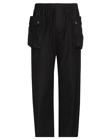 BRAIN DEAD Pantalone Nero 100% Cotone