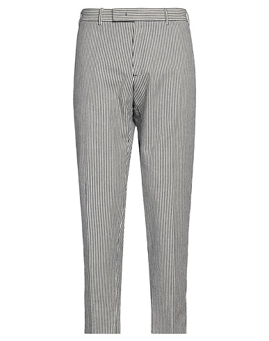 PT Torino Casual trouser Midnight blue 83% Cotton, 17% Linen