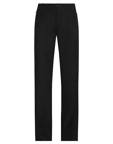 RICHMOND X Casual trouser Black 100% Linen
