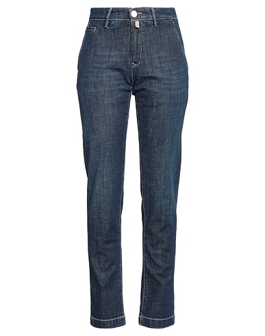 JACOB COHЁN Denim trousers Blue 98% Cotton, 2% Elastane