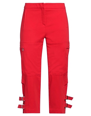 SPORTMAX Casual pants Red 95% Cotton, 5% Elastane