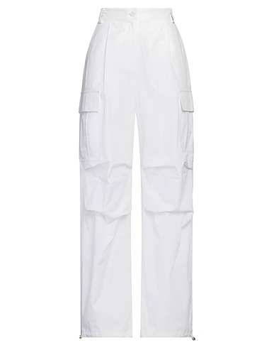 PATRIZIA PEPE Casual trouser White 100% Viscose