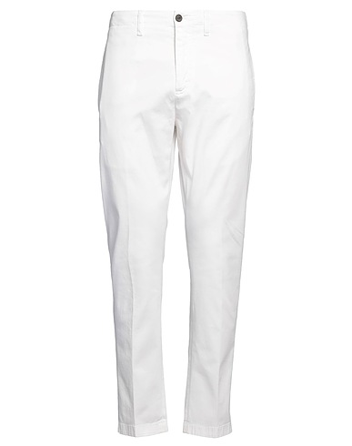 DEPARTMENT 5 Pantalone Bianco 97% Cotone, 3% Elastan