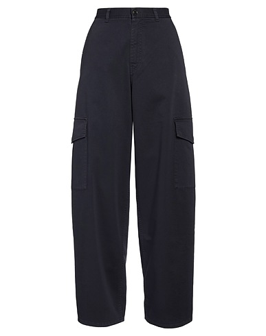 MISSONI Casual trouser Midnight blue 97% Cotton, 3% Elastane