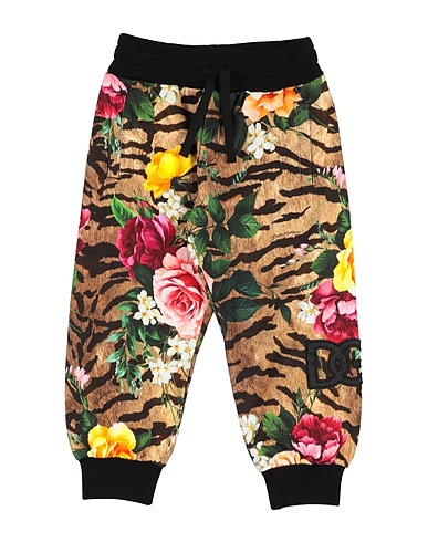 DOLCE&GABBANA Casual trouser Sand 100% Cotton, Polyester, Elastane