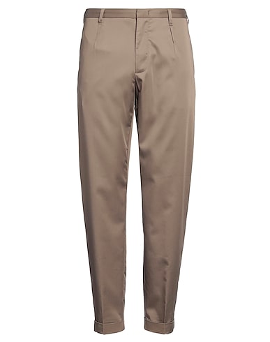 EMPORIO ARMANI Casual trouser Khaki 54% Lyocell, 40% Polyester, 6% Elastane