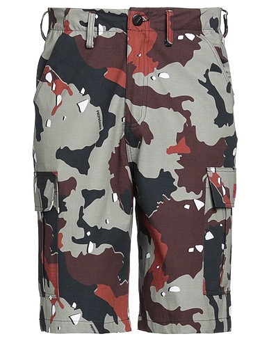 PROPAGANDA Shorts & Bermuda Dark brown 100% Cotton