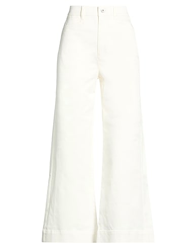 PROENZA SCHOULER Τζιν WHITE LABEL AVORIO 97% Βαμβάκι, 3% Ελαστάνη