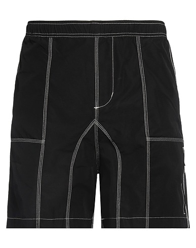 BRAIN DEAD Shorts & Bermuda Black 61% Cotton, 39% Nylon