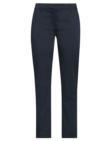 L' AUTRE CHOSE Casual pants Midnight blue 98% Cotton, 2% Elastane