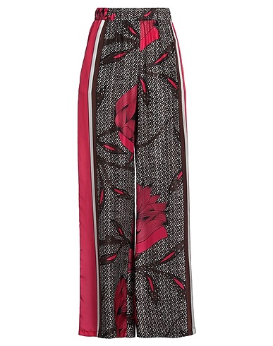 P.A.R.O.S.H. Casual trouser Fuchsia 100% Silk