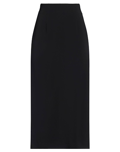 CO Midi skirt Black 97% Viscose, 3% Elastane