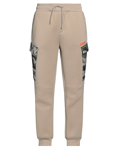 GUESS Casual trouser Sand 78% Polyester, 15% Viscose, 7% Elastane