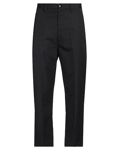 JUNYA WATANABE Casual pants Navy 59% Polyester, 41% Ramie