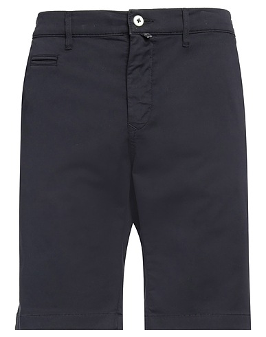 PIERRE CARDIN Shorts & Bermuda Midnight blue 98% Cotton, 2% Elastane