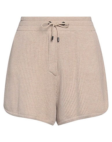 BRUNELLO CUCINELLI Shorts & Bermuda Beige 100% Cotton