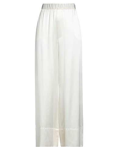 ARMARIUM Casual pants OFF WHITE 100% Silk