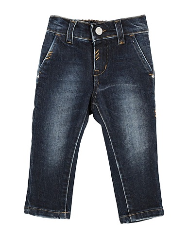 MANUELL & FRANK Pantaloni jeans Blu 98% Cotone, 2% Elastan