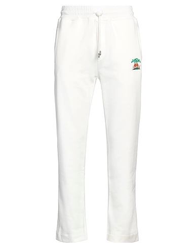 JUST DON Pantalone Bianco 100% Cotone