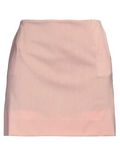 HEVÒ Mini skirt Blush 100% Virgin Wool