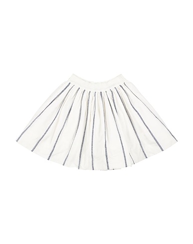 MIMISOL Skirt White 60% Cotton, 35% Polyamide, 5% Elastane