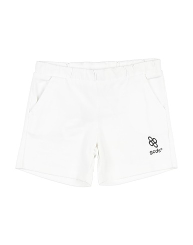 GCDS MINI Shorts & Bermuda White 100% Cotton