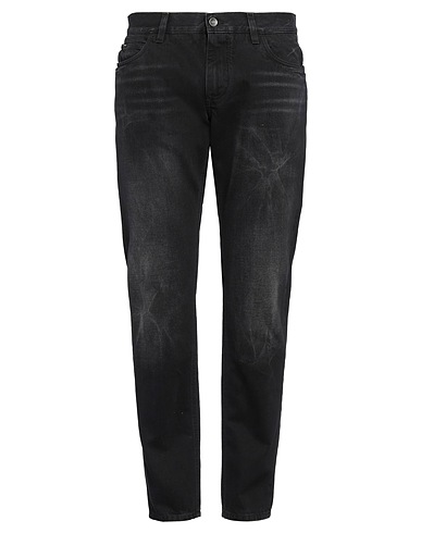 DOLCE&GABBANA Denim pants Black 100% Cotton