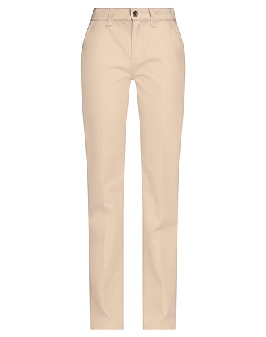 LORO PIANA Casual pants Beige 75% Cotton, 25% Silk