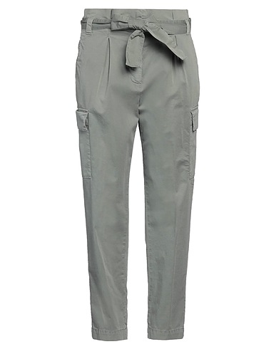 ARGONNE by PESERICO Casual trouser Grey 97% Cotton, 3% Elastane