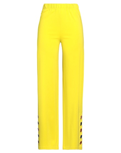 MARIUCCIA Pantalone Verde lime 53% Viscosa, 42% Poliammide, 5% Elastan