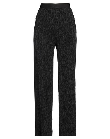 PALM ANGELS Pantalone Nero 88% Viscosa, 12% Poliestere, Poliammide, Elastan