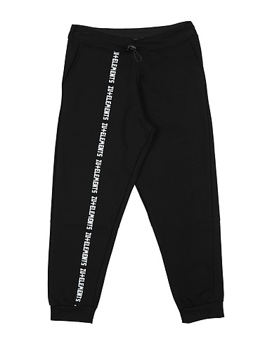 ZU+ELEMENTS Pantalone Nero 96% Cotone, 4% Elastan