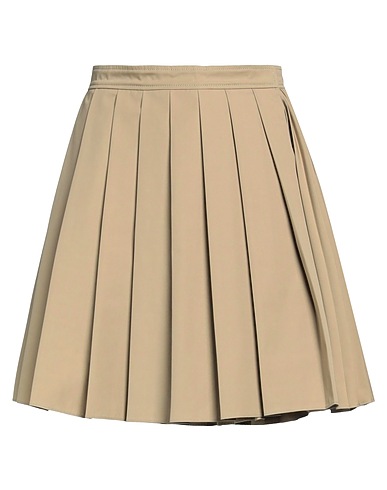 DIOR Mini skirt Beige 100% Cotton