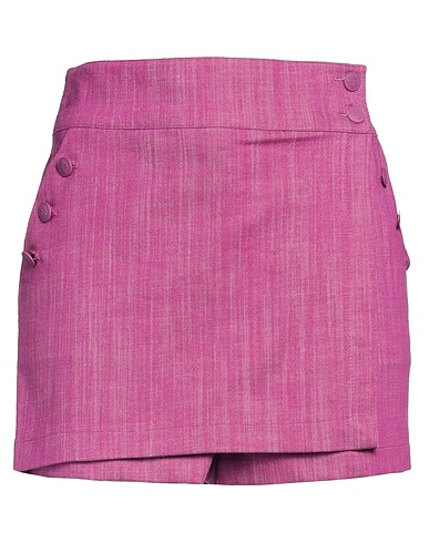 JIJIL Shorts & Bermuda Magenta 70% Cotton, 27% Polyester, 3% Elastane