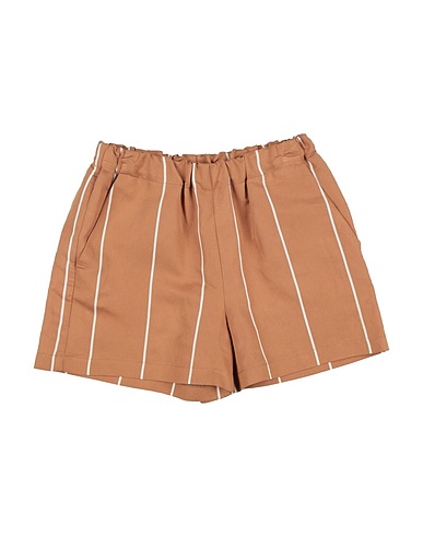 DOUUOD Shorts & Bermuda Camel 88% Viscose, 12% Polyester