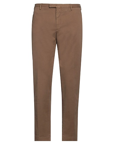 PT Torino Casual trouser Light brown 54% Cotton, 43% Wool, 3% Elastane