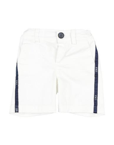 FAY Shorts & Bermuda White 97% Cotton, 3% Elastane
