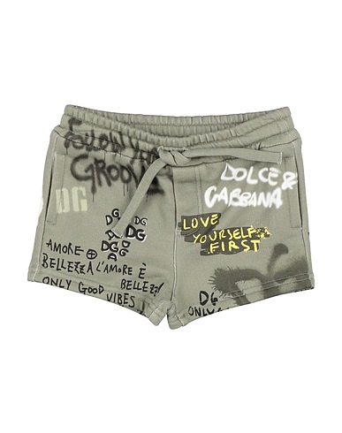 DOLCE&GABBANA Shorts & Bermuda Military green 100% Cotton