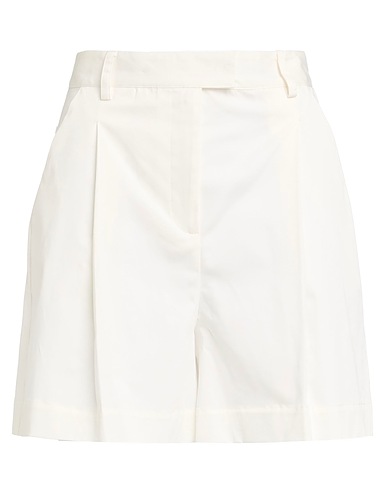 BALLANTYNE Shorts & Bermuda Cream 97% Cotton, 3% Elastane