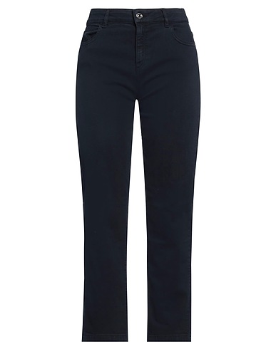 NENETTE Denim trousers Navy blue 75% Cotton, 19% Organic cotton, 4% Elastomultiester, 2% Elastane