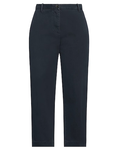 NINE IN THE MORNING Casual pants Midnight blue 100% Cotton