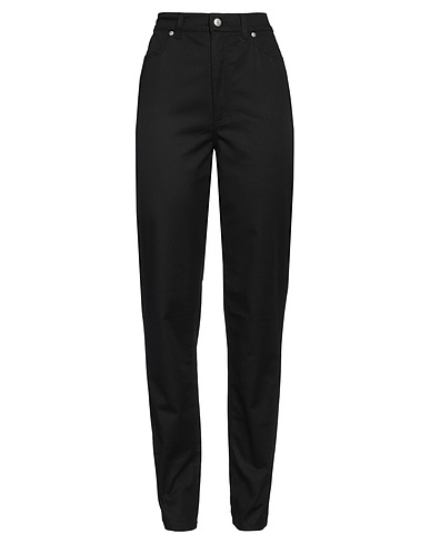 VERSACE Casual trouser Black 97% Cotton, 3% Lycra®