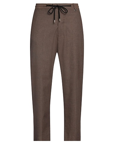 I'M BRIAN Pantalón Marrón chocolate 48% Poliéster, 48% Viscosa, 4% Lycra®