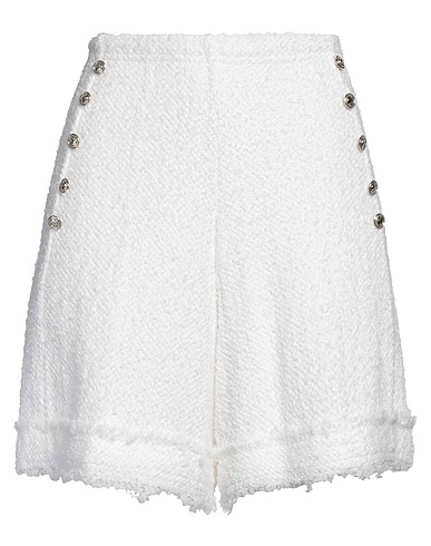 NEERA 20.52 Shorts & Bermuda White 80% Cotton, 15% Acrylic, 5% Polyamide