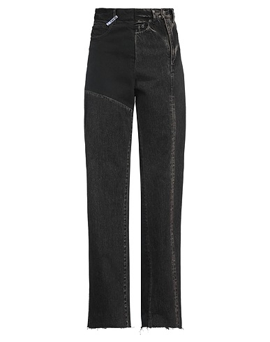 MAISON MIHARA YASUHIRO Denim pants Black 100% Cotton