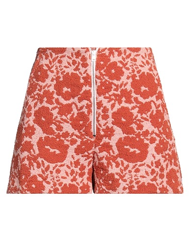 TELA Shorts & Bermuda Rust 62% Cotton, 37% Polyester, 1% Other Fibres