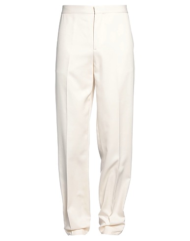 BRUNELLO CUCINELLI Casual pants Ivory 100% Silk, Cotton